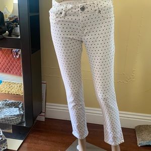 DL1961 polka dot jean pants